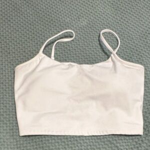Klassy Network White Cropped Camisole Top